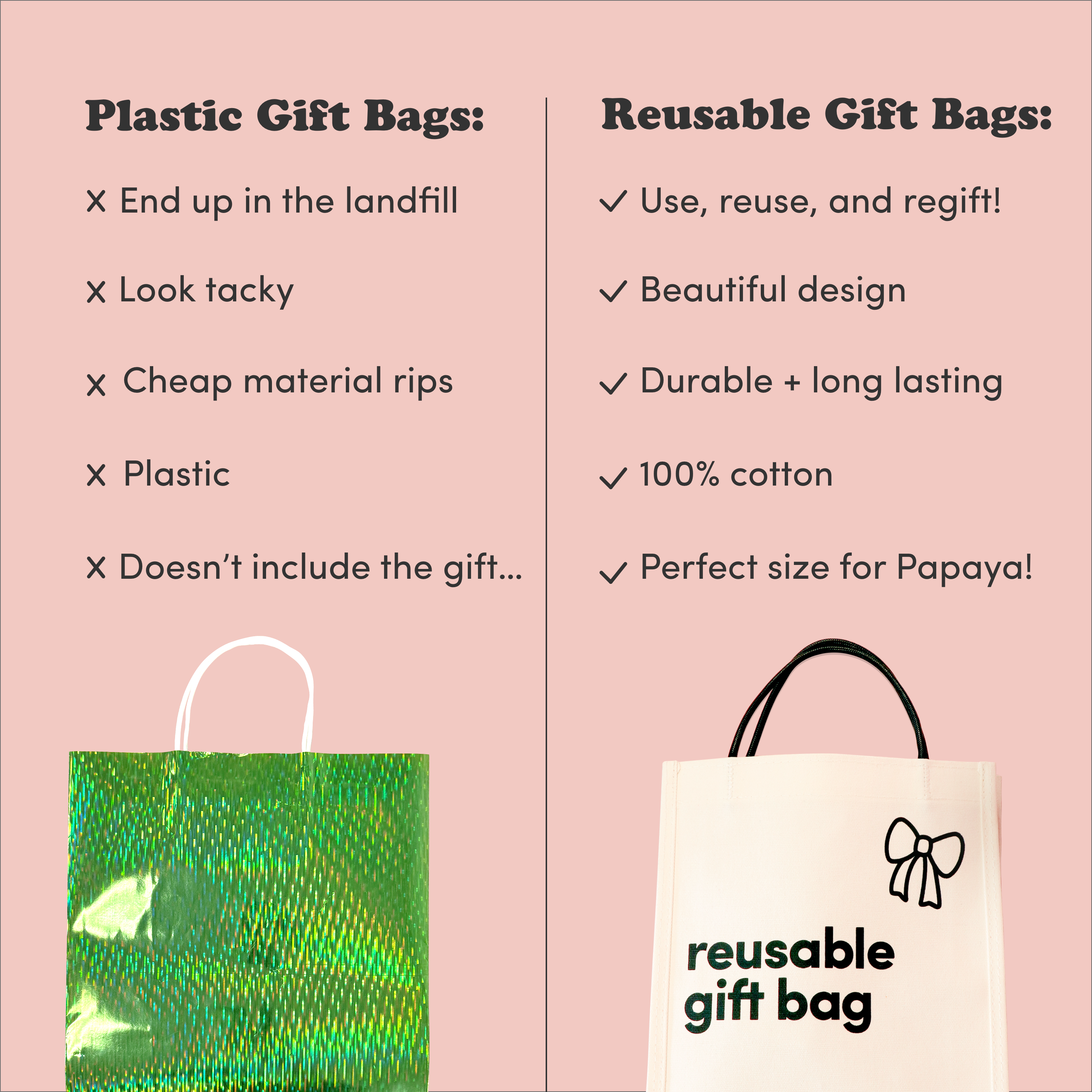 Reusable Gift Bag