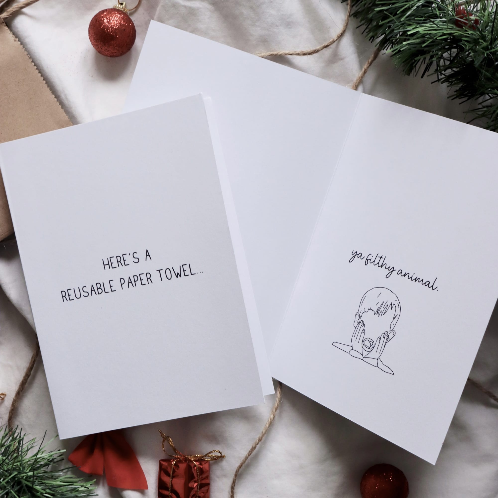 Holiday Reusable Paper Towels – Baublebee Co.