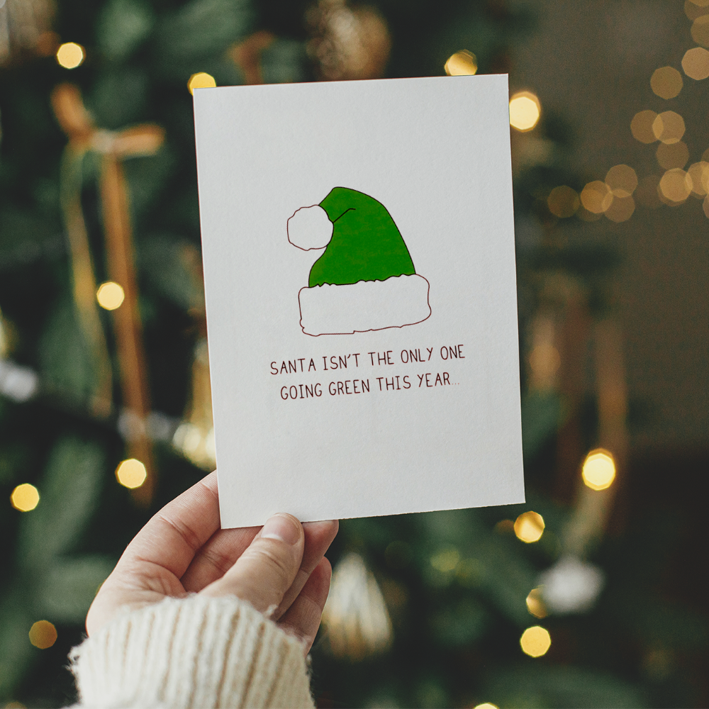 Eco-Santa Holiday Card