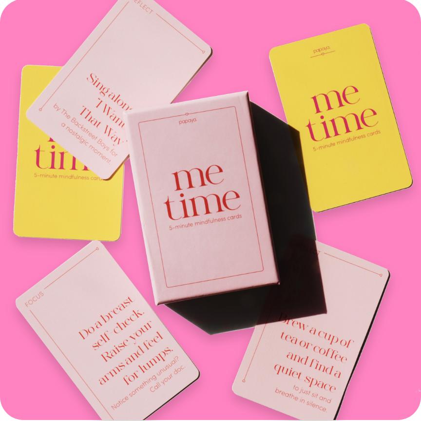 Me Time Mindfulness Cards