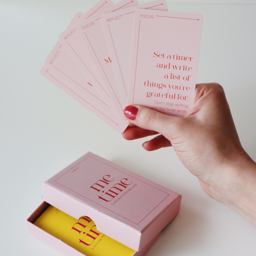 Me Time Mindfulness Cards
