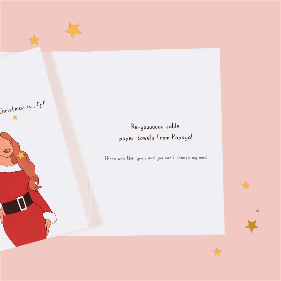 Queen Mariah Holiday Card