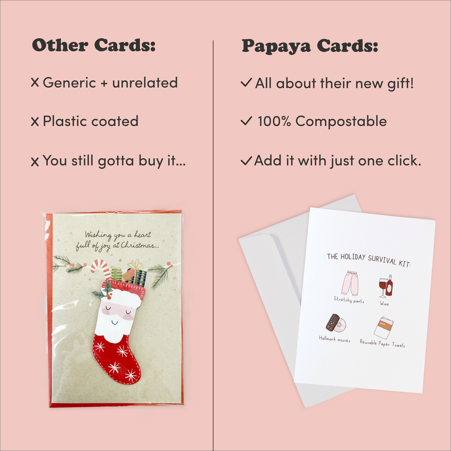 Holiday Survival Card
