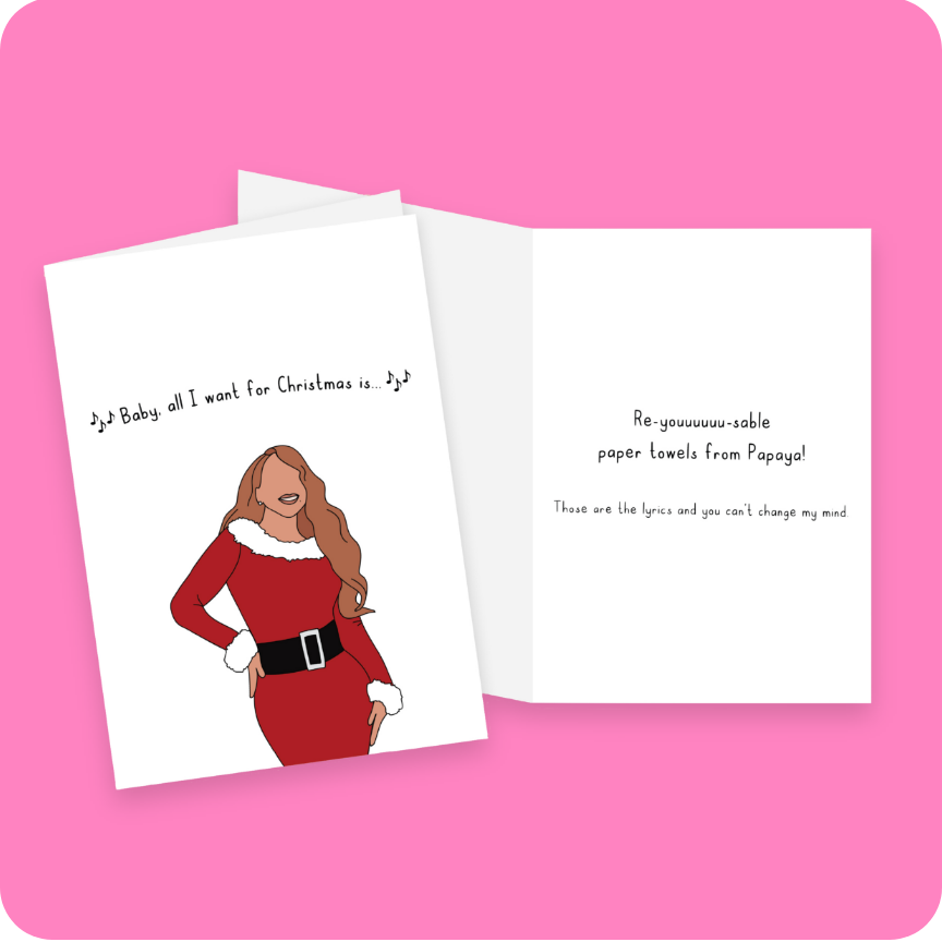 Mariah Holiday Card