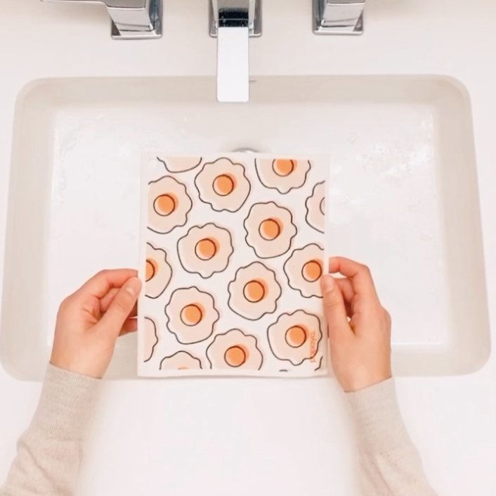 Reusable Paper Towels  Eco, Zero Waste & Washable - Papaya