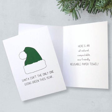 Eco-Santa Holiday Card