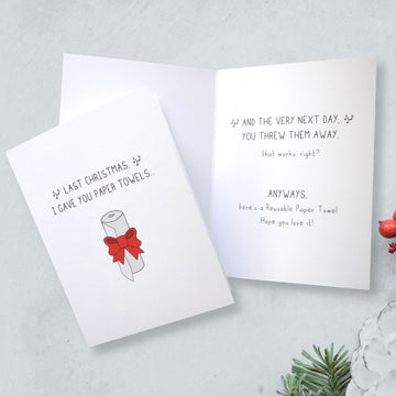 Last Christmas Holiday Card